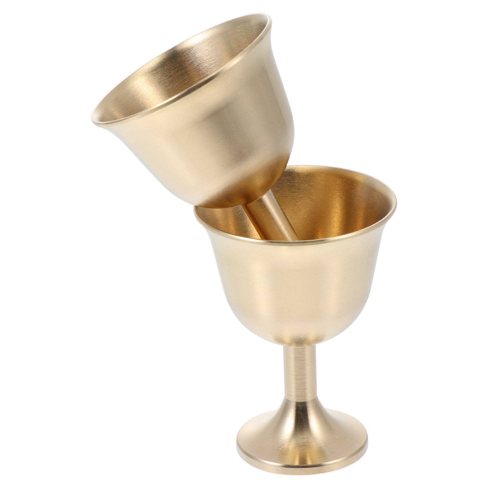 Coffee Tea Drink - 2Pcs Copper Mug Round Edge Chilled