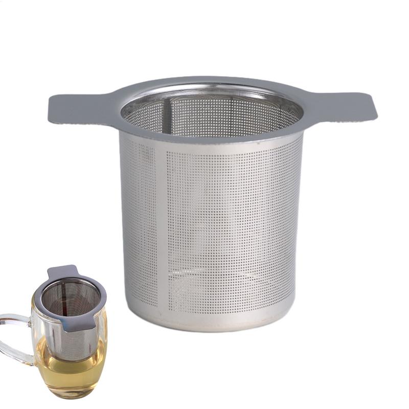 Coffee Leaves Tea - Stainless Steel Mesh Tea Infuser Strainer