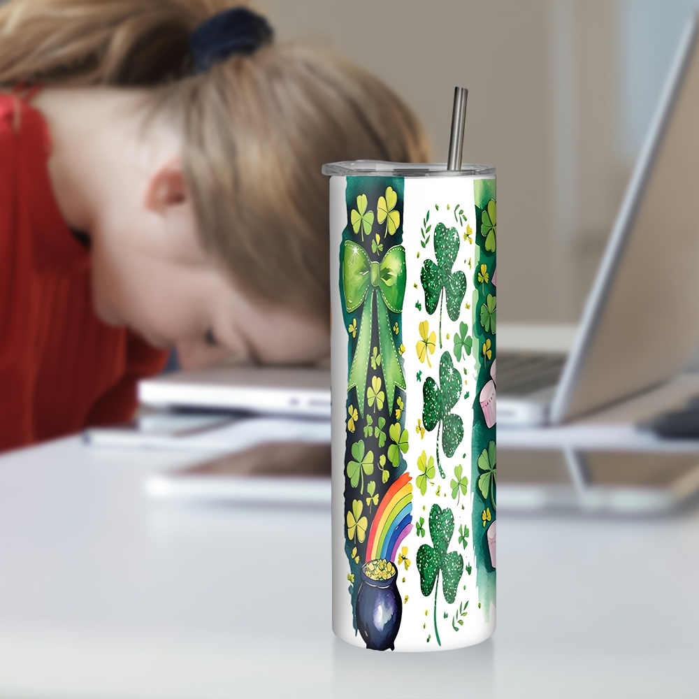 Double Wall Mug - 1pc/20oz/590ml/Double Wall Stainless Steel Insulated Skinny