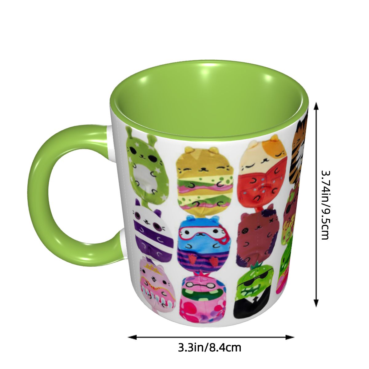 Cats Vs Pickles 12-Pack Mug Fu - Coffee Vs Tea recension och pris