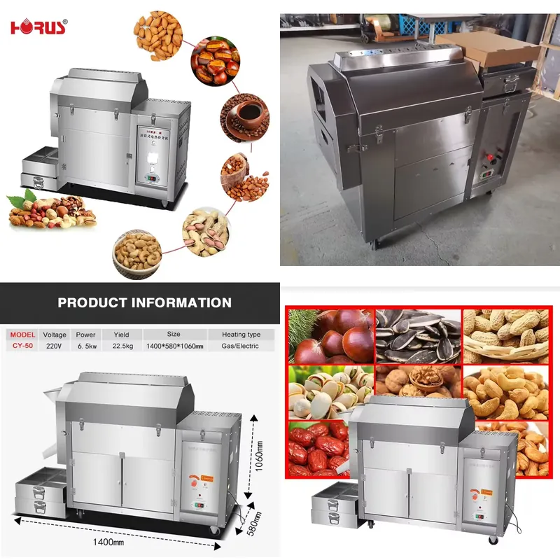 2026 Horus 25kg/h Automatic El - Coffee Bean recension och pris