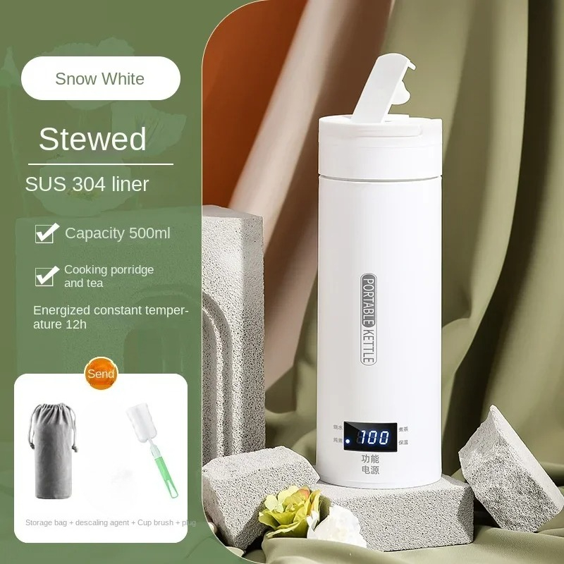 500ML Electric Kettles Portabl - Coffee Tea Menu recension och pris