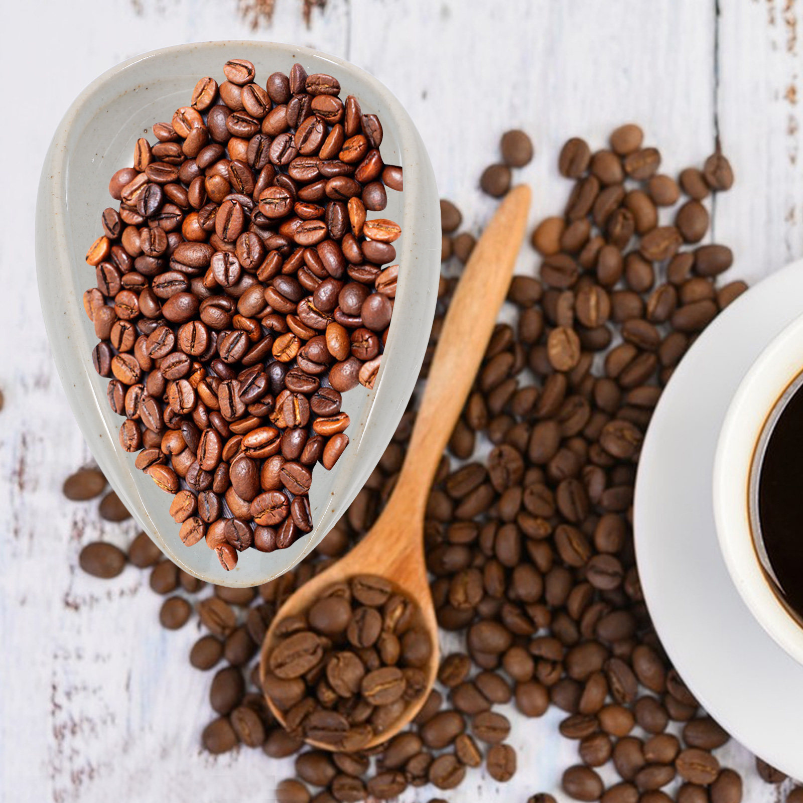 Ceramic Coffee Bean Dosing Tra - Coffee Leaves Tea recension och pris