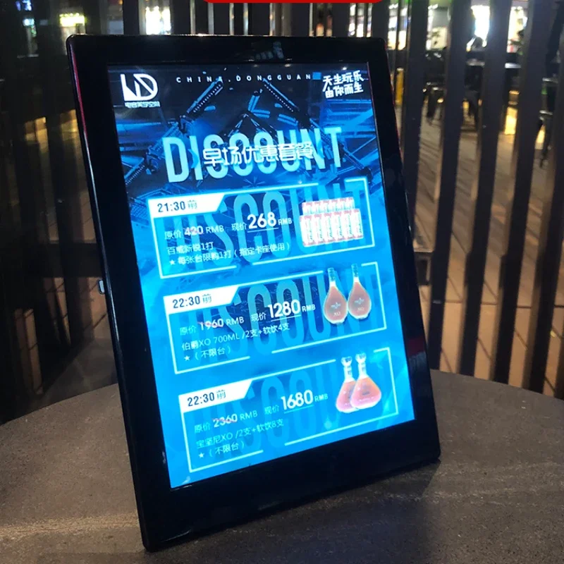 Illuminated LED Wine List Disp - Coffee Tea Menu recension och pris