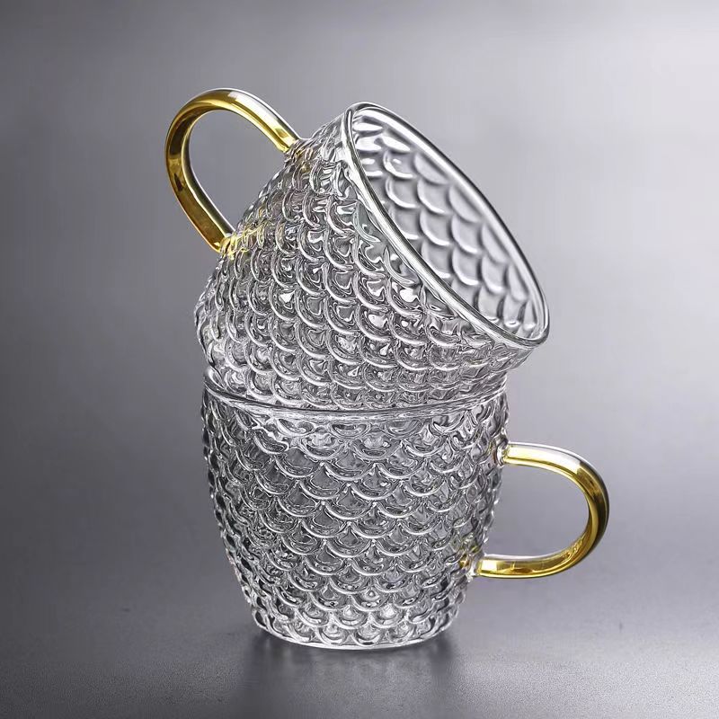 Glass Tea Cups small Cups Home - Espresso Cup Saucer recension och pris