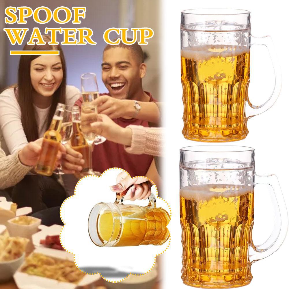 Fake Ice Beer Mug with Double  - Double Wall Mug recension och pris