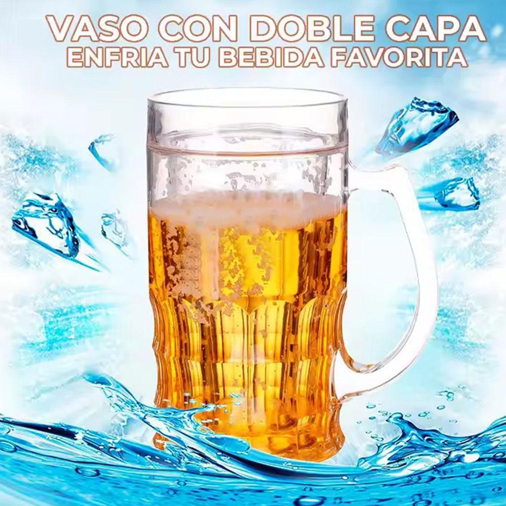 Fake Ice Beer Mug with Double  - Double Wall Mug recension och pris