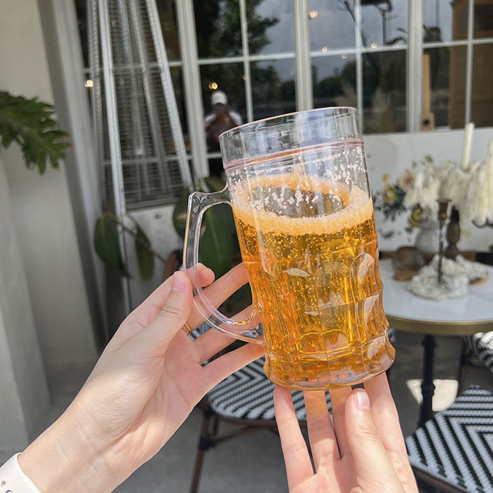 Fake Ice Beer Mug with Double  - Double Wall Mug recension och pris