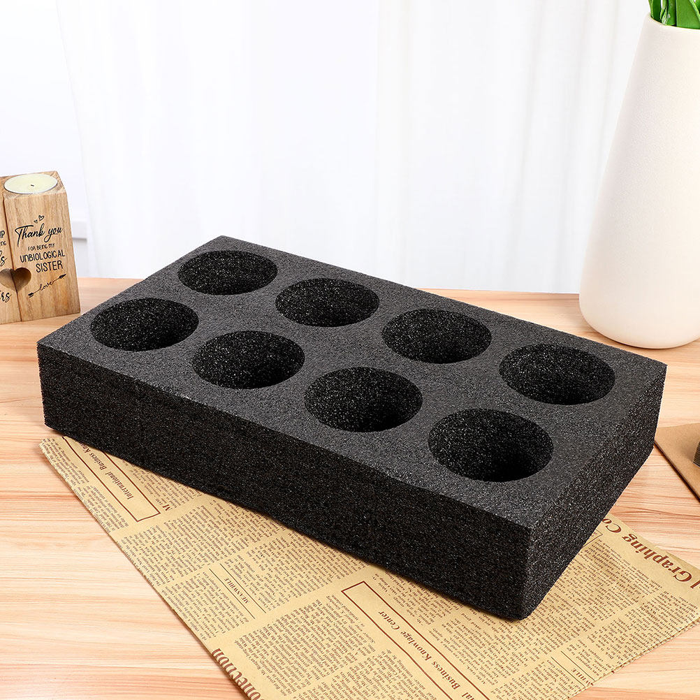 4Pcs 8-Hole Beverage Cup Tray  - Coffee Tea Drink recension och pris