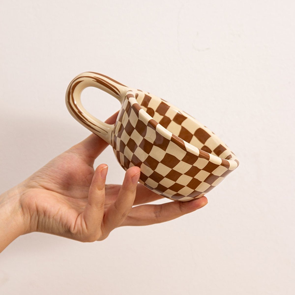 1pc Ceramic Coffee Mug with Wr - Coffee Tea & Company recension och pris