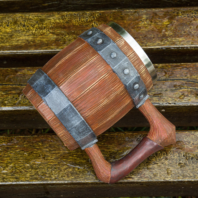 Viking Retro Beer Mug Resin 30 - Double Wall Mug recension och pris
