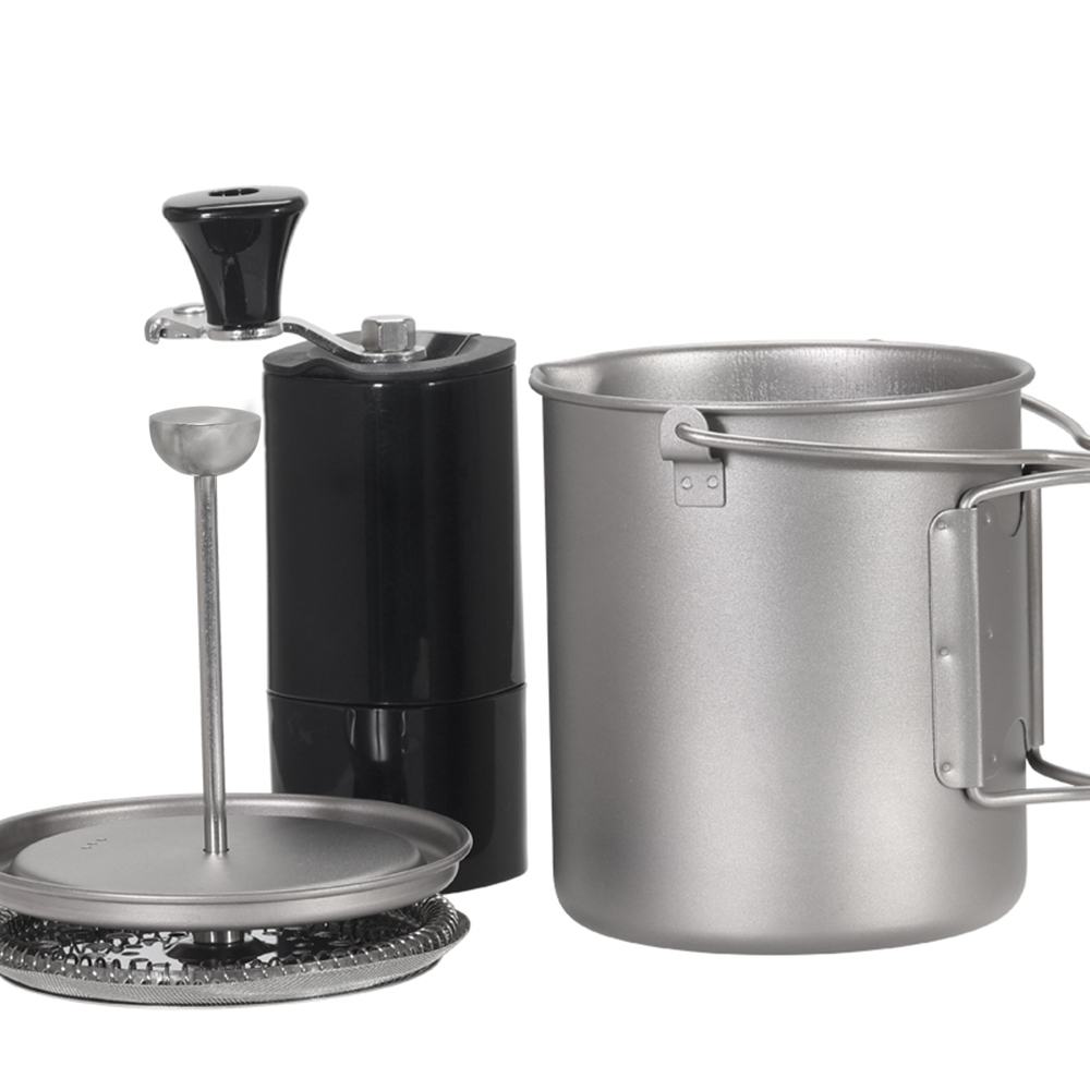 Lixada 750ml Titanium Coffee C - French Press Glass recension och pris
