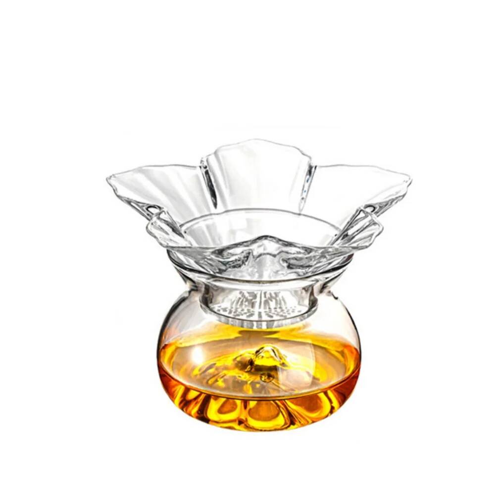 130ml Flower Glass Tea Straine - Coffee Leaves Tea recension och pris