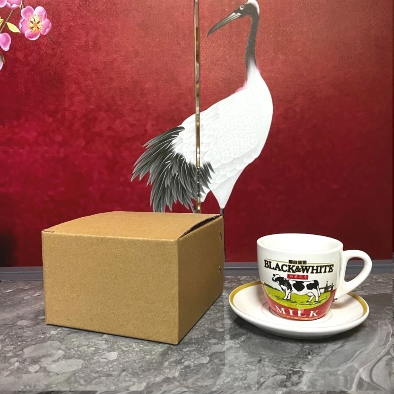High Quality Black And White C - Espresso Cup Saucer recension och pris