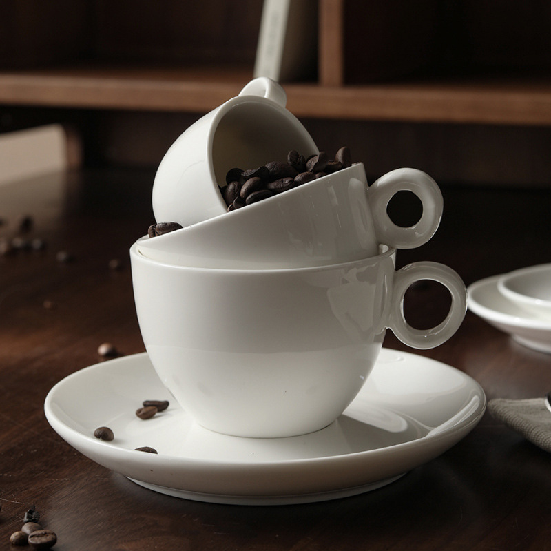 70ml Italian Style Espresso Cu - Espresso Cup Saucer recension och pris