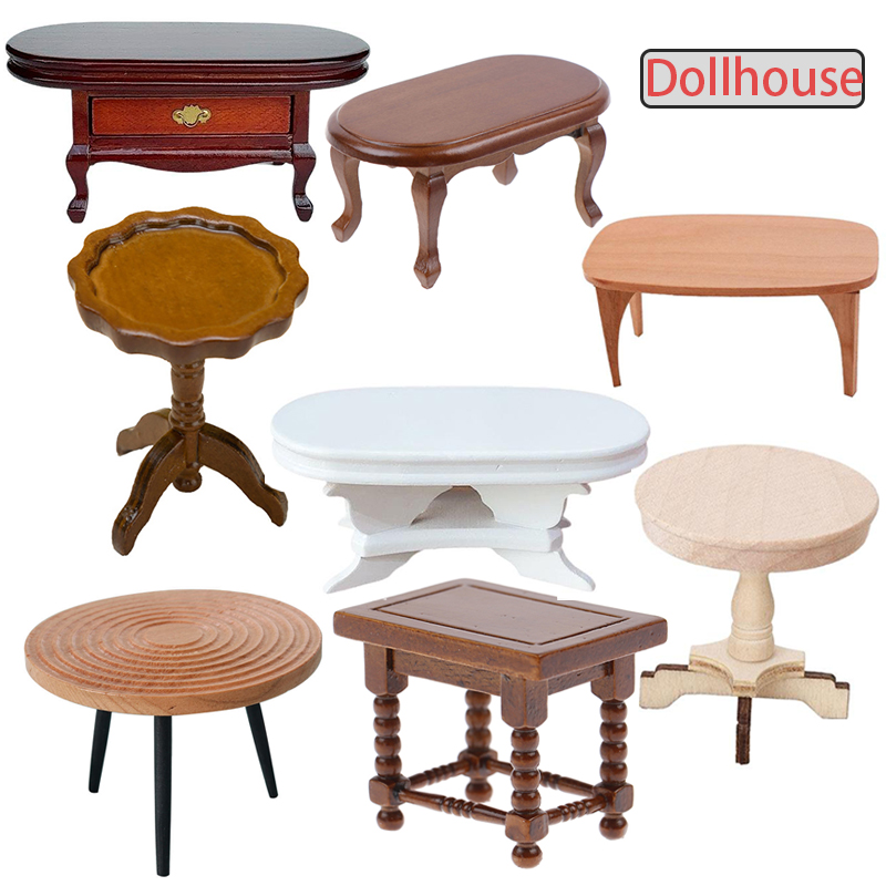 1:12 Dollhouse Miniature Round - Coffee Tea & Company recension och pris