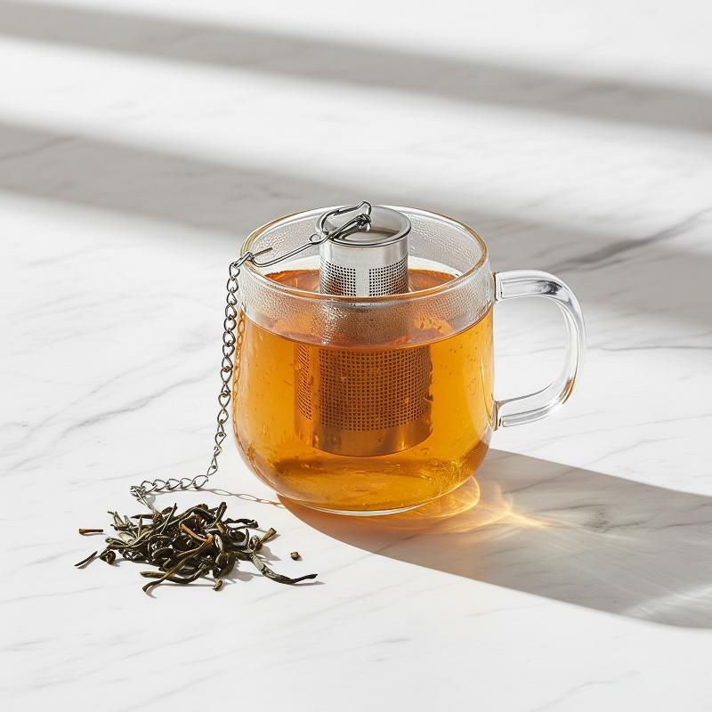 New Tea Infuser Strainer Stain - Coffee Leaves Tea recension och pris