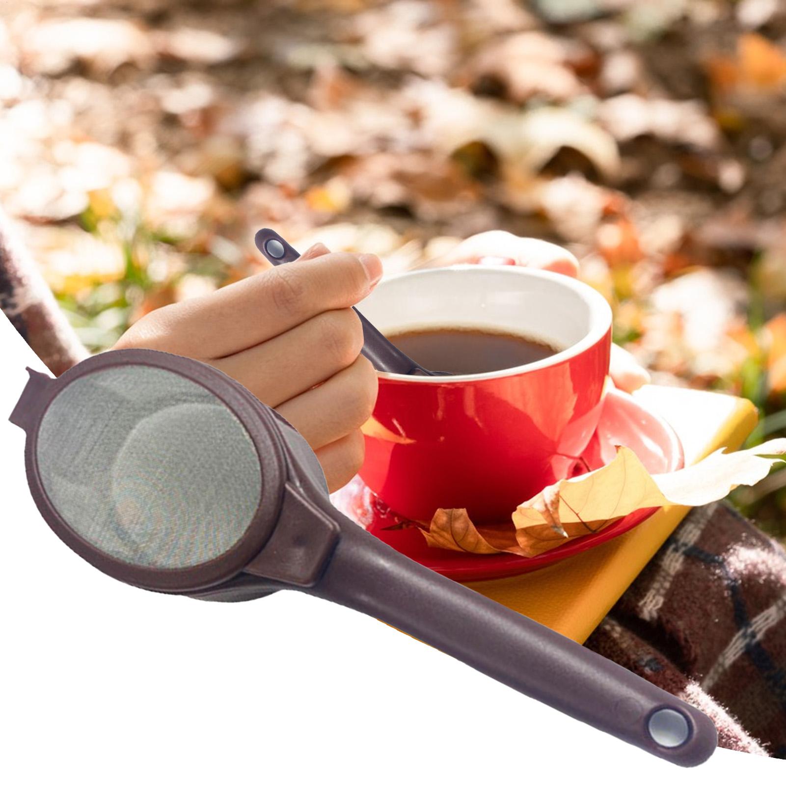 Strainer Spoon Tea Infuser Por - Coffee Leaves Tea recension och pris