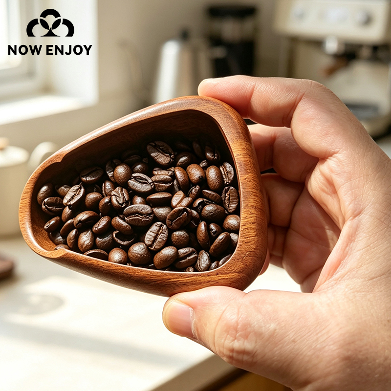 NOW ENJOY 2026 Wooden Coffee B - Coffee Leaves Tea recension och pris