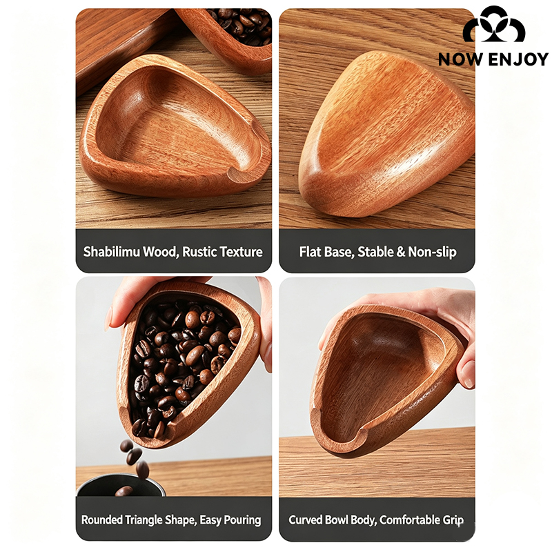 NOW ENJOY 2026 Wooden Coffee B - Coffee Leaves Tea recension och pris