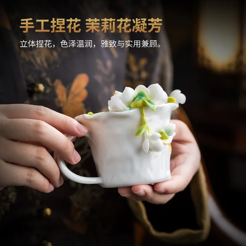 Hand-squeezed ceramic jasmine  - Coffee Jasmine Tea recension och pris