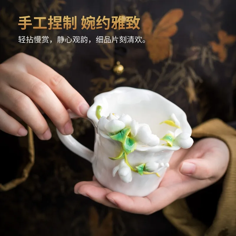 Hand-squeezed ceramic jasmine  - Coffee Jasmine Tea recension och pris
