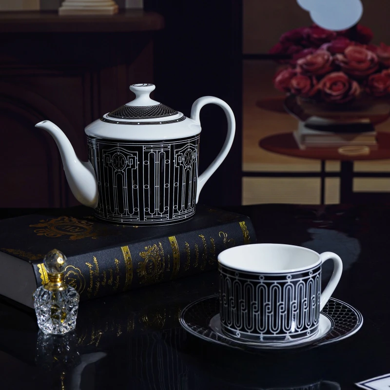 Simple European-Style Tea Set  - Espresso Cup Saucer recension och pris