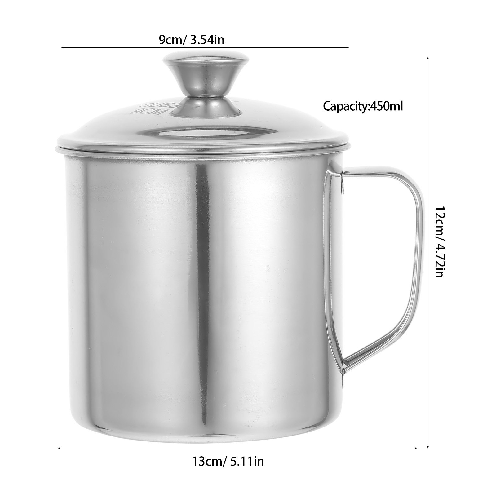 Stainless Steel Cup With Lid R - Coffee Tea & Company recension och pris
