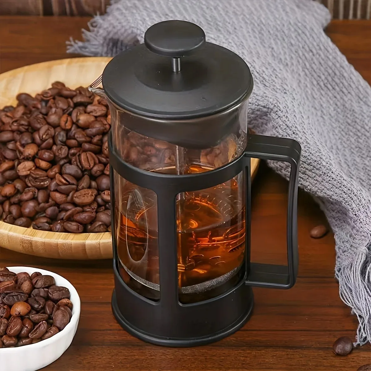 Coffee French Press Pot With F - French Press Glass recension och pris