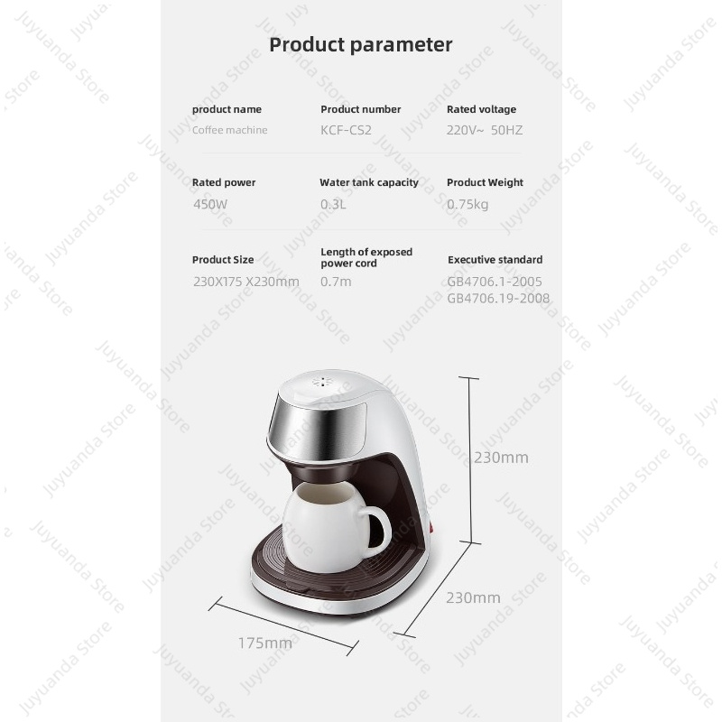 American Coffee Maker Househol - Coffee Tea & Company recension och pris
