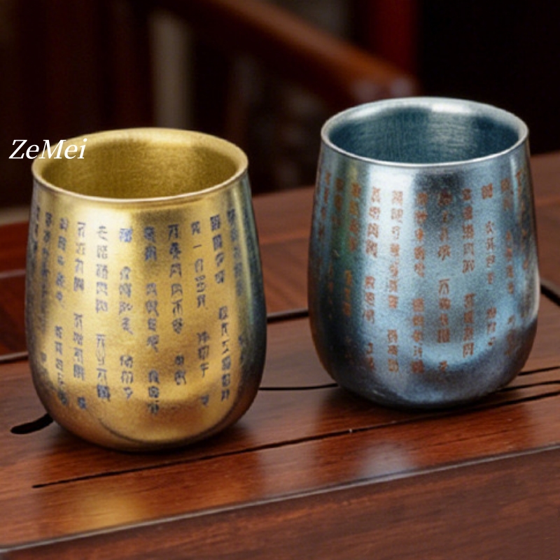1Pcs Pure Titanium Double-Wall - Double Wall Mug recension och pris