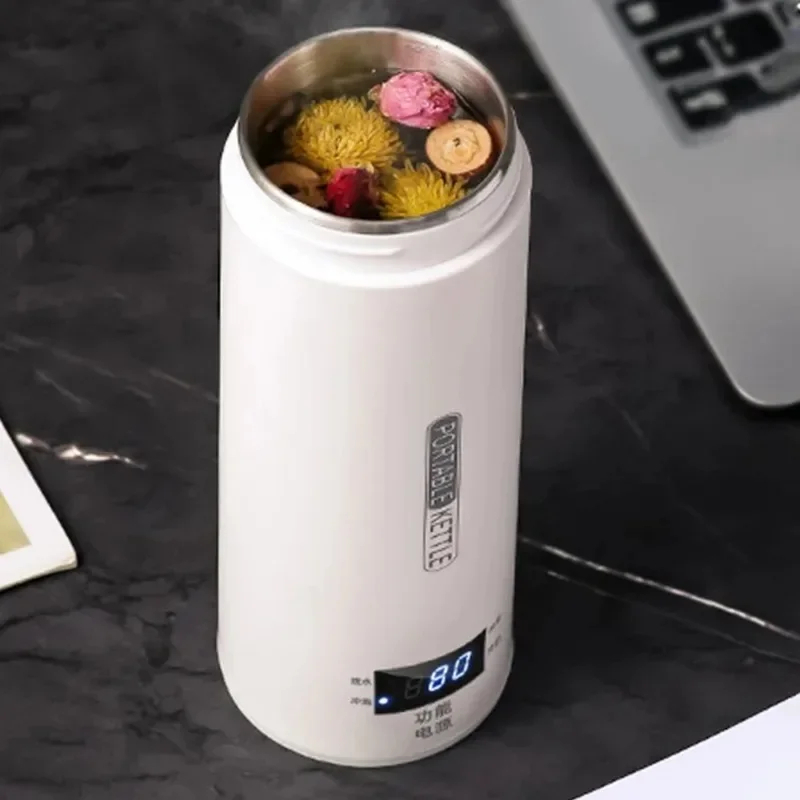 450ML Electric Kettles Portabl - Coffee Tea Menu recension och pris