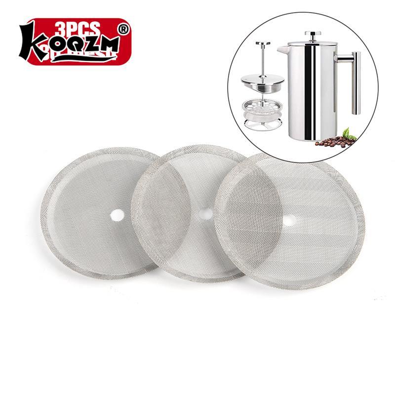 3 PCS of reusable stainless st - French Press Coffee & Tea recension och pris