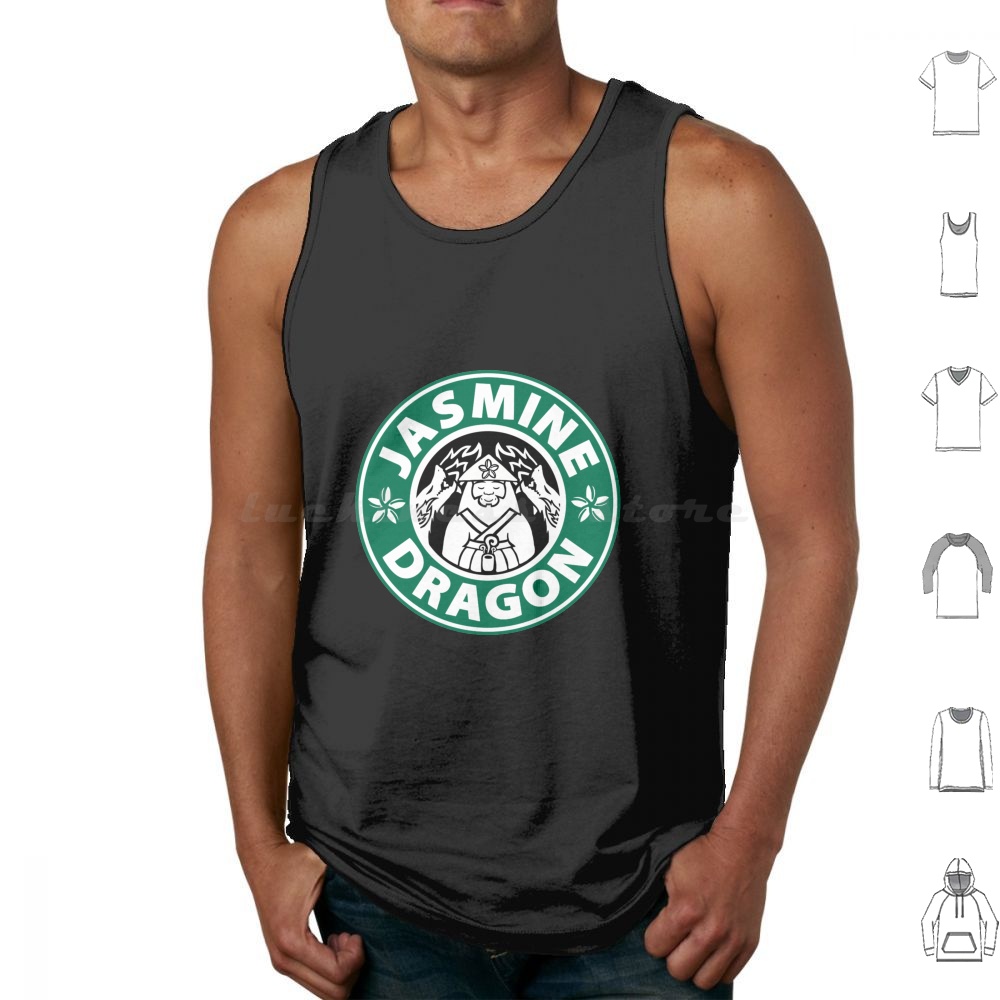 Jasmine Dragon Tea Shop Tank T - Coffee Jasmine Tea recension och pris
