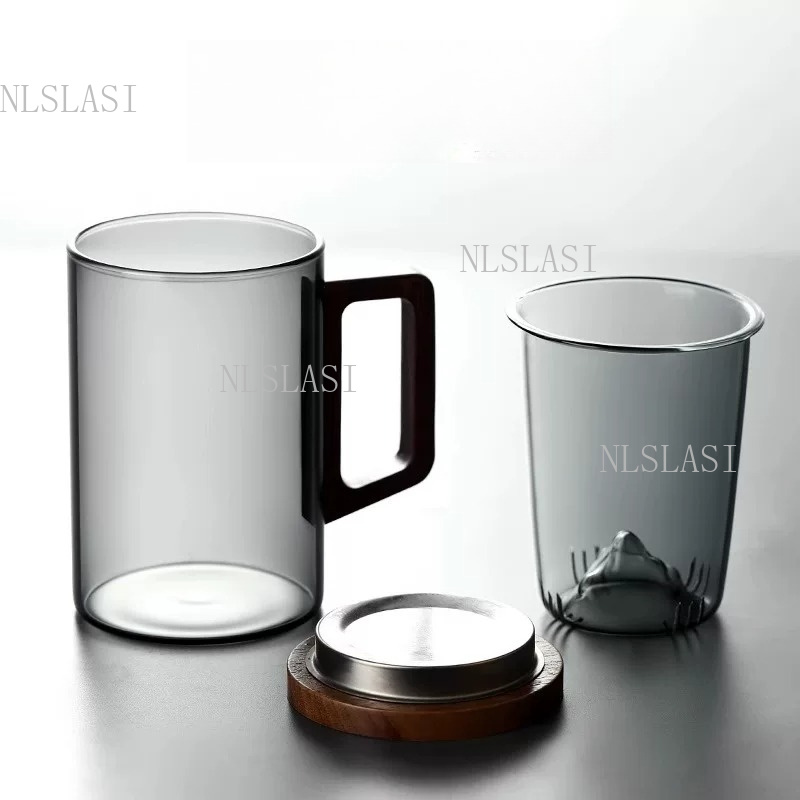 Smoky Gray Double Wall Glass T - Double Wall Mug recension och pris