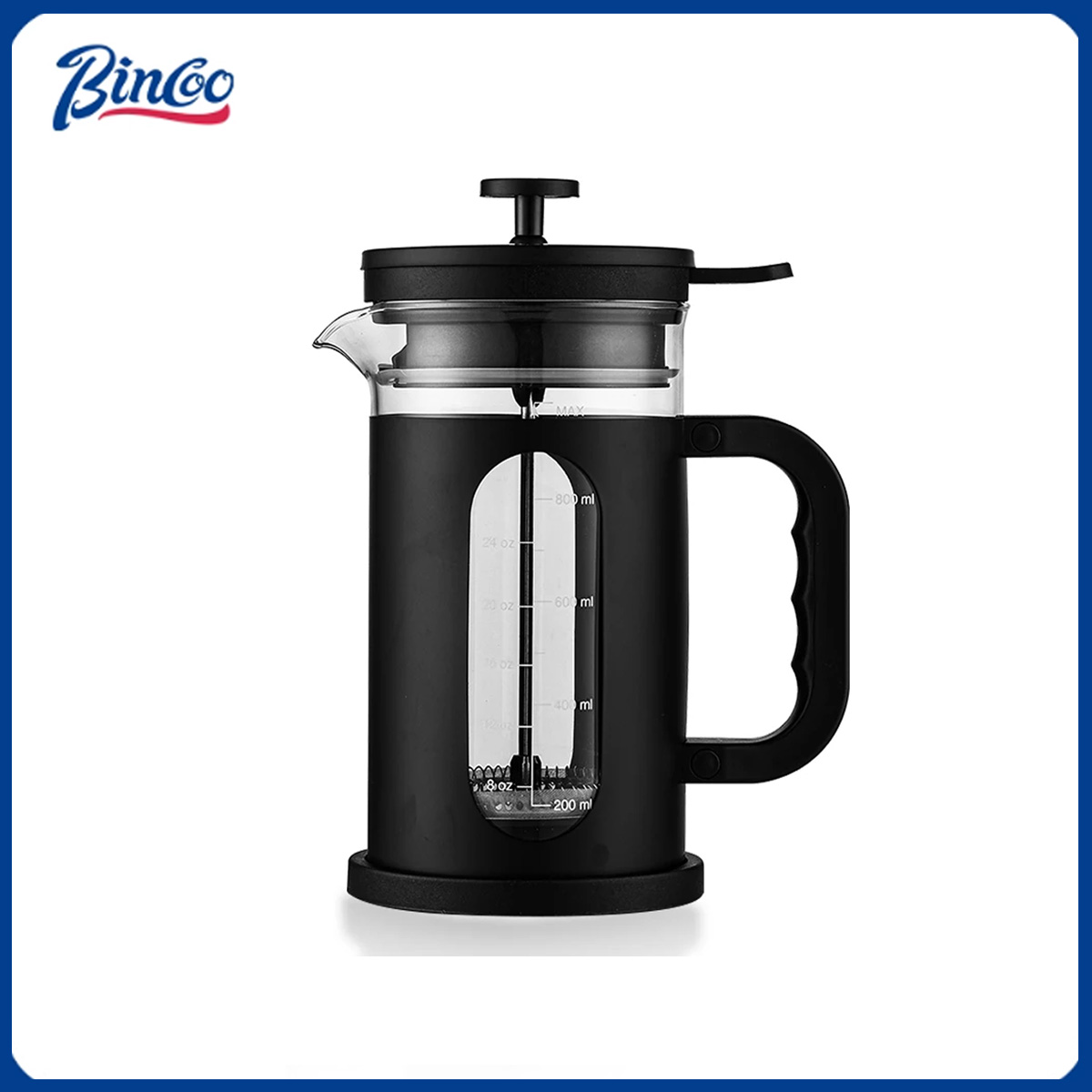 Bincoo 1000ml French Press Cof - French Press Glass recension och pris