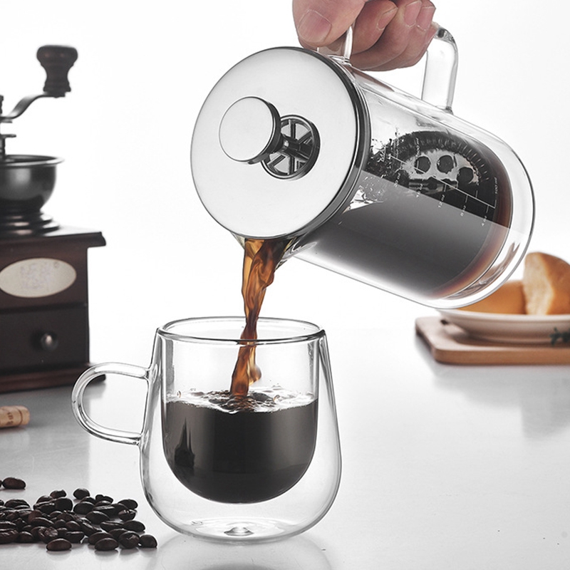Double Layer High Borosilicate - French Press Glass recension och pris