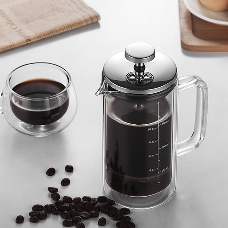 Double Layer High Borosilicate - French Press Glass recension och pris