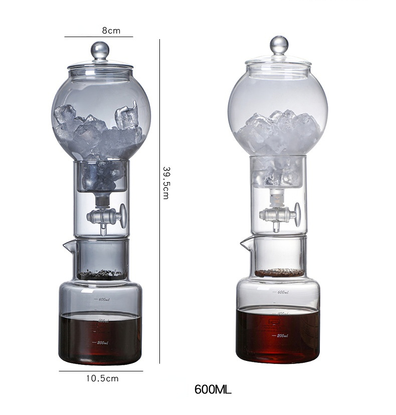 Cold Brew Coffee Pot Set with  - French Press Glass recension och pris