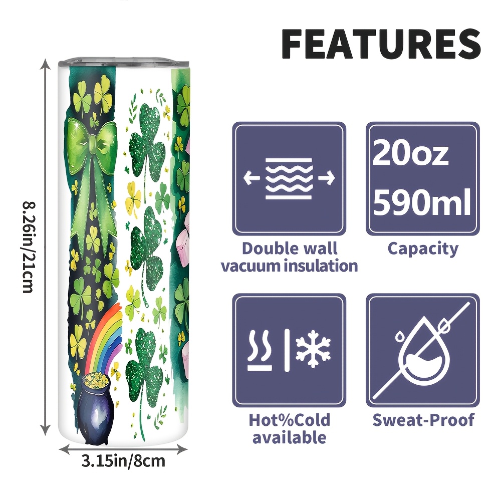 1pc/20oz/590ml/Double Wall Sta - Double Wall Mug recension och pris