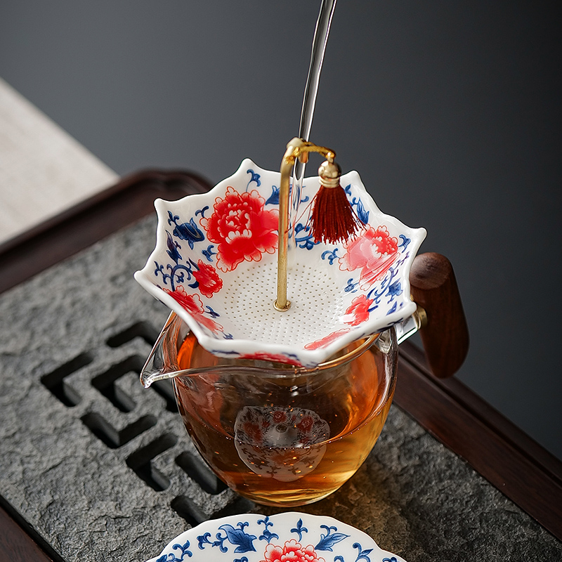 Chinese Blue White Porcelain U - Coffee Leaves Tea recension och pris