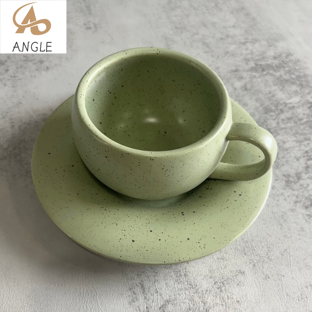 280ML Vintage Ceramic Coffee M - Espresso Cup Saucer recension och pris