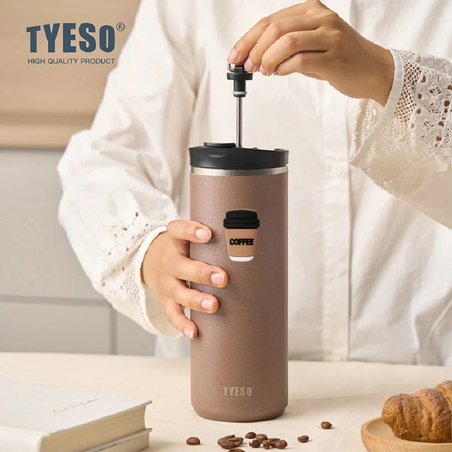 Tyeso 750ml French Press Vacuu - French Press Glass recension och pris
