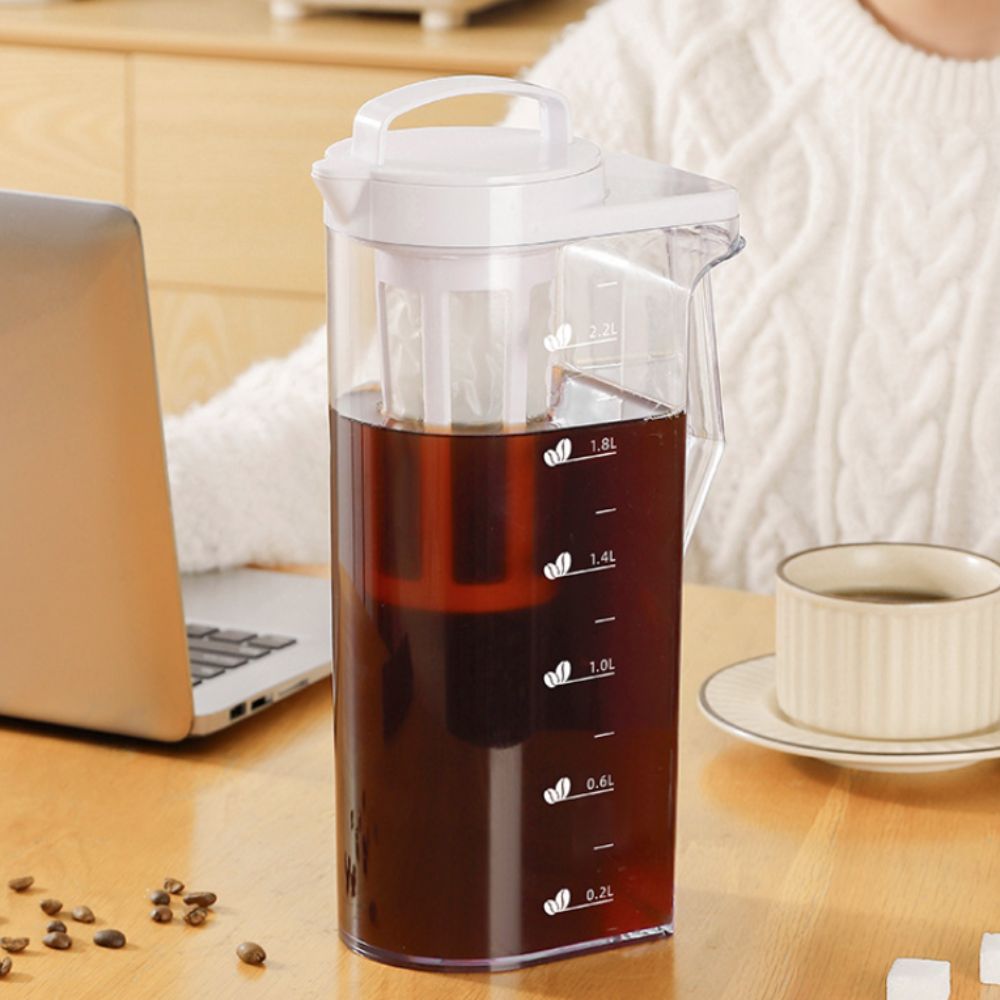 Large Capacity Cold Brew Coffe - French Press Glass recension och pris