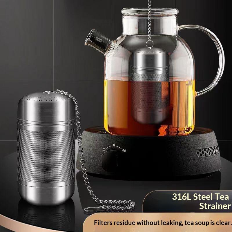 Stainless Steel Fine Mesh Tea  - Coffee Leaves Tea recension och pris