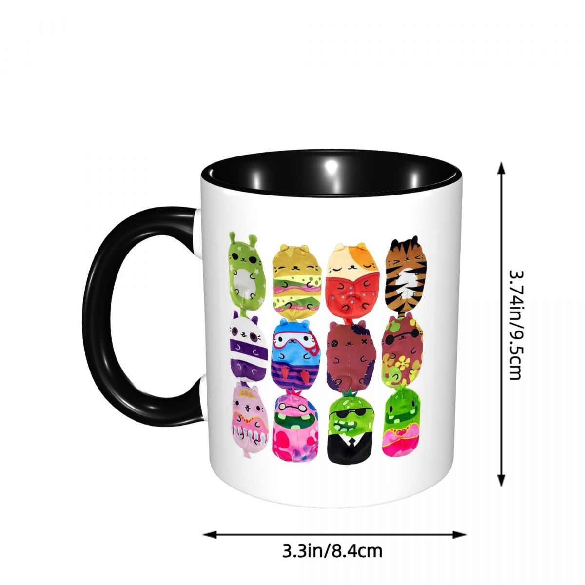 Cats Vs Pickles 12-Pack Mug Fu - Coffee Vs Tea recension och pris